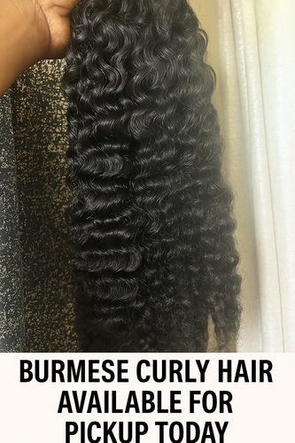 Virgin Burmese Curly Bundles