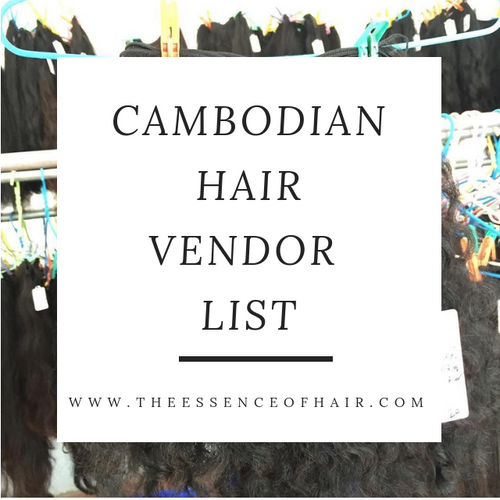 Cambodian Hair Vendor List