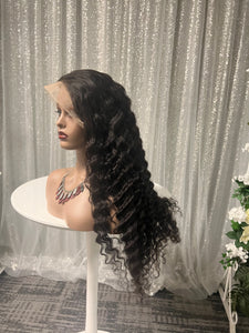 Deep Wave Transparent Lace Front Wig