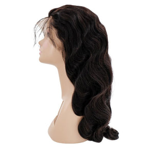 Body Wave Transparent Lace Front Wig
